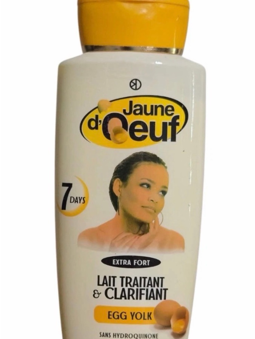 Egg Yolk Brightening Treatment Milk - White & Yellow